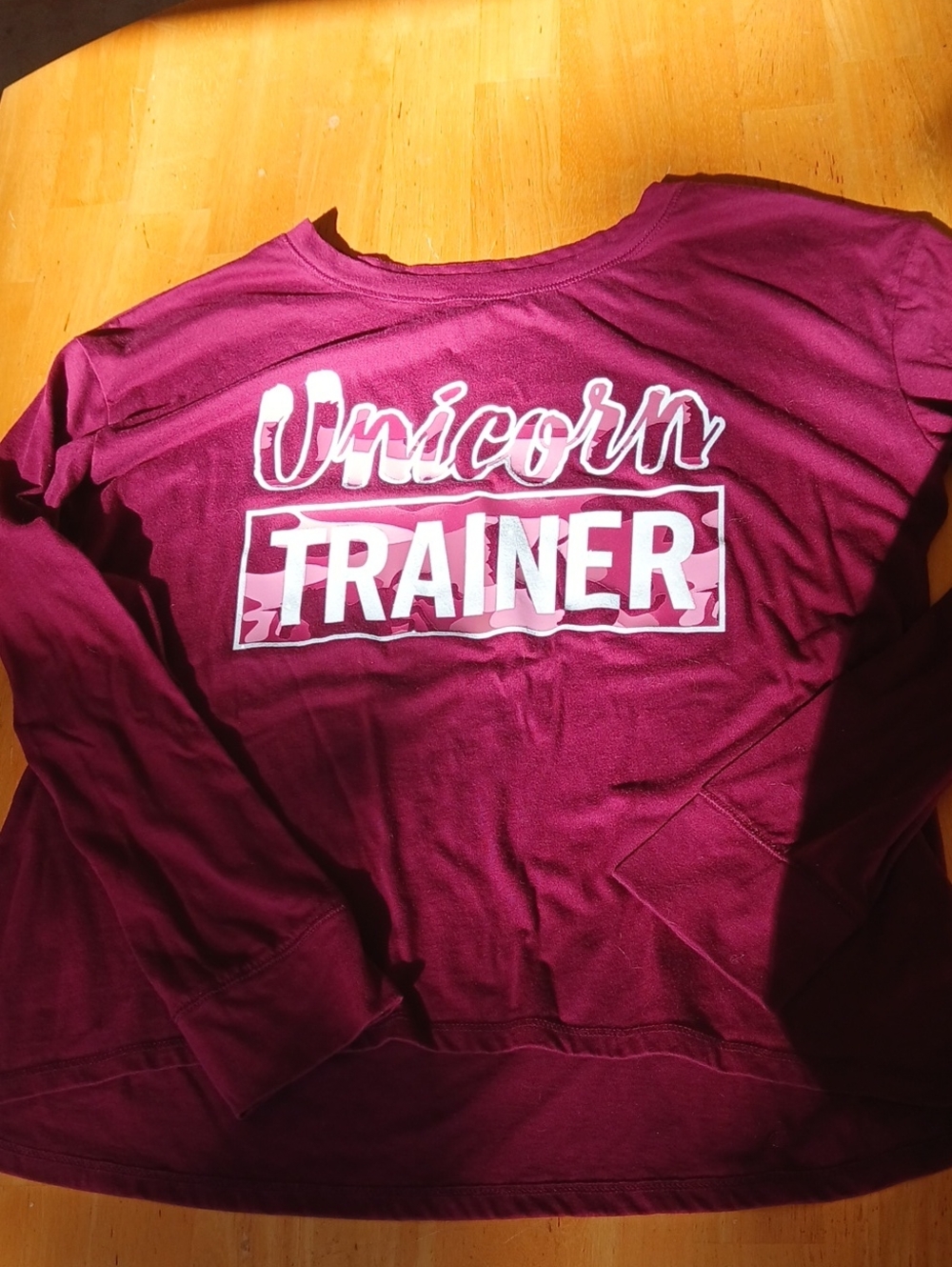 Justice Burgundy Top